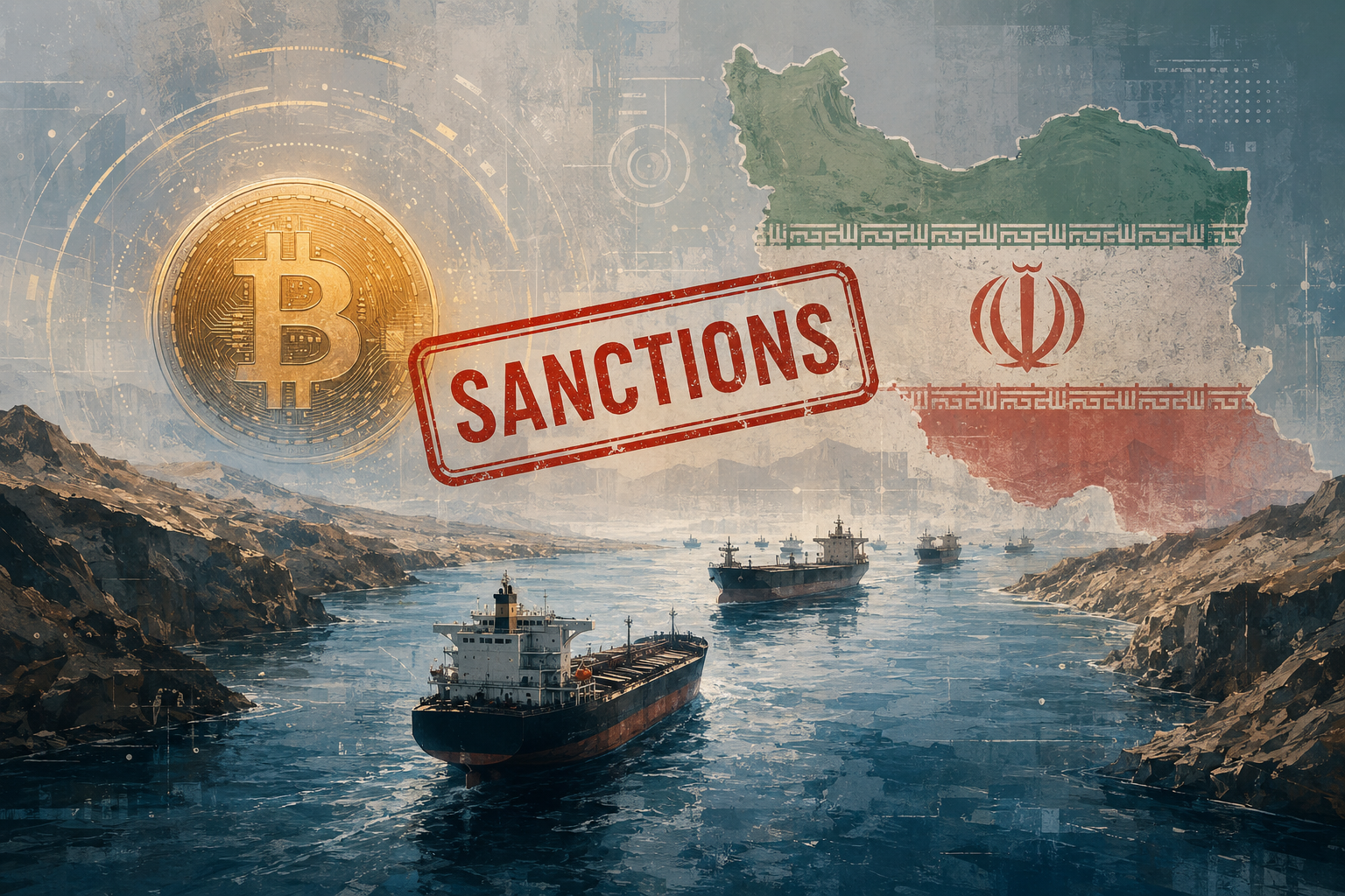 США ввели санкции против иранских страховых компаний, принимавших оплату в BTC за защиту в Ормузском проливе