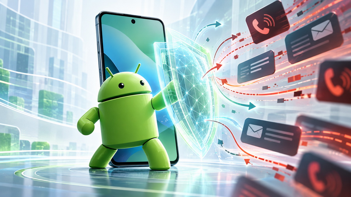 В Android появится ИИ-защита от мошеннических звонков